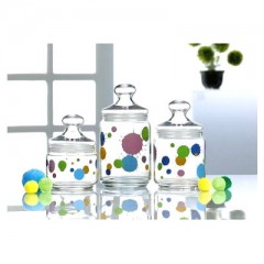 Банка для сыпучих продуктов Splash (0,75 л) - Фото 1