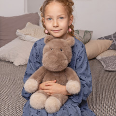 Игрушка мягкая «Бегемотик Джей» - Фото 3