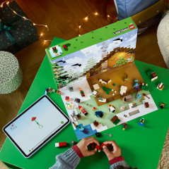 Конструктор Minecraft 21280 Новогодний календарь 2025 года. Advent Calendar 2025 - Фото 6