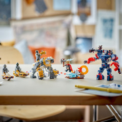 Конструктор Marvel 76322 Мстители: Финал. Тор против читателей. Avengers: Endgame Thor vs. Chitauri - Фото 7