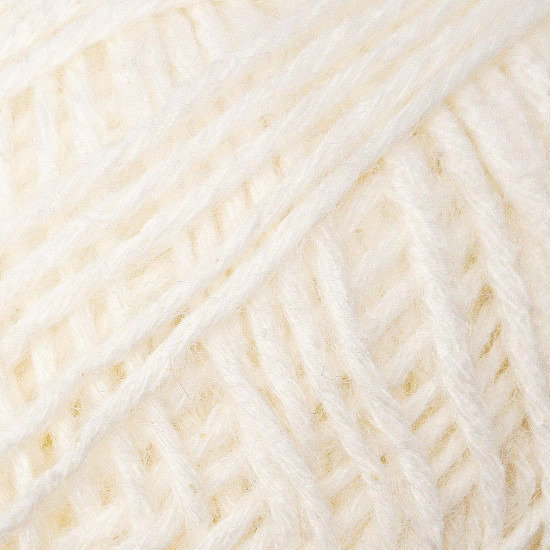 Пряжа для вязания «Детская хлопковая», цвет 001 Белый