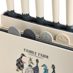 Набор ножей и разделочных досок на подставке «Family Farm» - Фото 5
