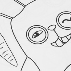 Раскраска «Озорные монстрики» - Фото 4