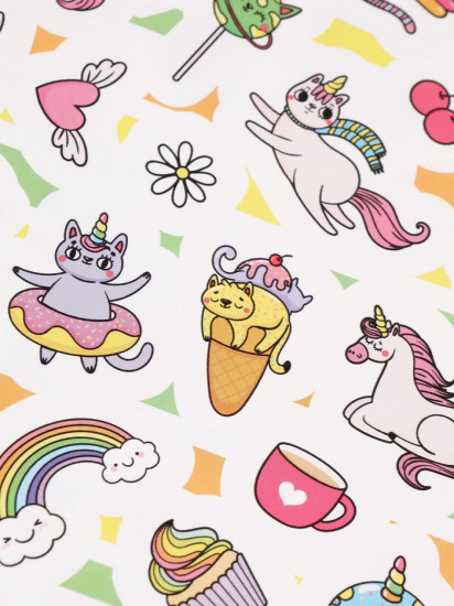 Альбом наклеек «Кавайные коты»