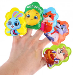 Колобок. Книжка для ванны с пальчиковым театром - Фото 6