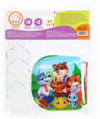 Колобок. Книжка для ванны с пальчиковым театром - Фото 12