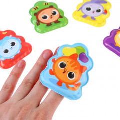 Игрушки для ванны «Кругляшики. Цвет и предметы» - Фото 7