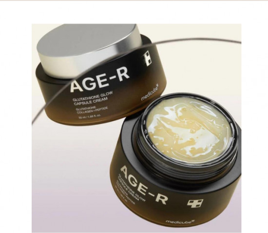 Капсульный крем для лица с глутатионом и пептидами «Age-R Glutathione Glow Capsule Cream»