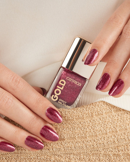 Лак для ногтей «Gold Effect», оттенок 01 Attracting Pomp