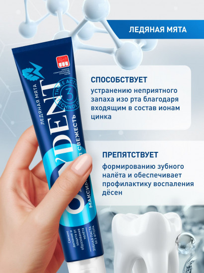 Зубная паста освежающая «Максимальная свежесть. Maximum Freshness»