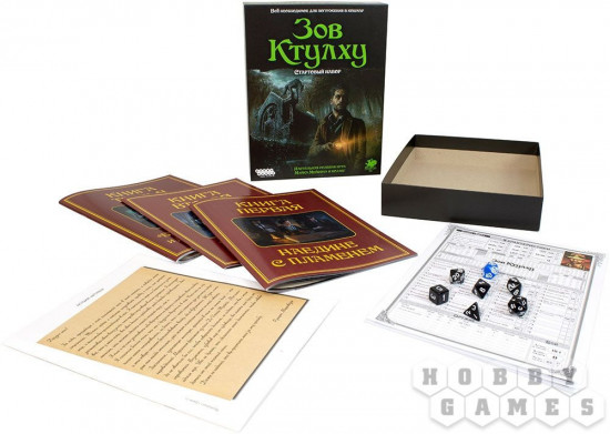 Игра настольная «Зов Ктулху. Стартовый набор»