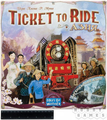 Игра настольная «Ticket to Ride: Азия. Дополнение» - Фото 1