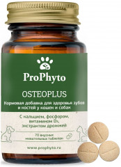 Кормовая добавка для здоровья зубов и ногтей у собак и кошек «Osteoplus» - Фото 2