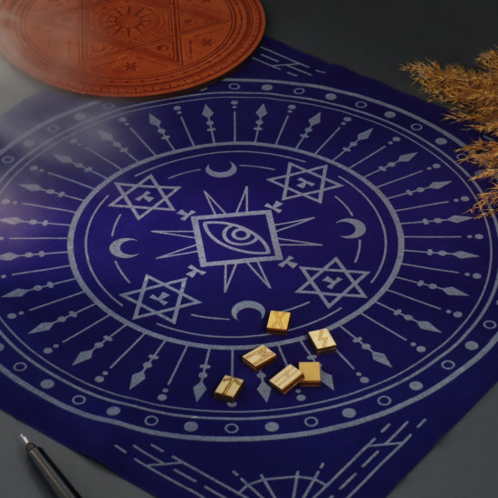 Скатерть для гадания бархатная «Тайный знак»