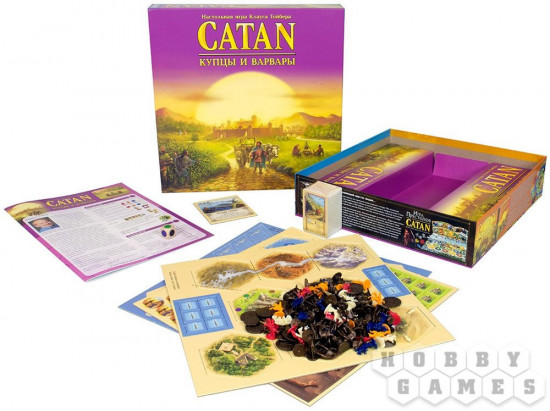Игра настольная «Catan: Купцы и варвары» (дополнение)