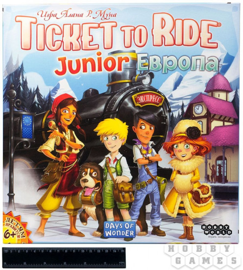 Настольная игра «Ticket to Ride Junior: Европа»