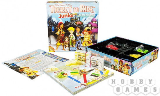 Настольная игра «Ticket to Ride Junior: Европа»