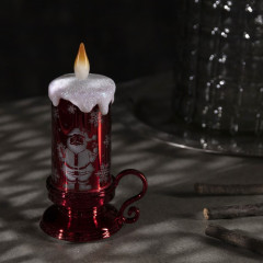 Фигура светодиодная «Свеча с Дедом Морозом» - Фото 1