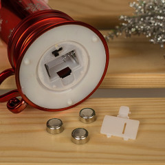 Фигура светодиодная «Свеча с Дедом Морозом» - Фото 4