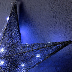 Фигура светодиодная «Серебристая звезда» - Фото 2