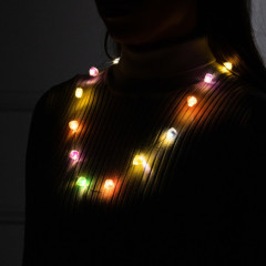 Бусы светодиодные «Сердечки» - Фото 6