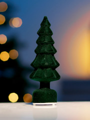 Фигура светодиодная «Ёлочка бархатная зеленая» - Фото 1