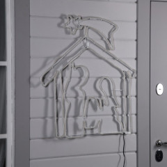 Фигура неоновая «Рождественский вертеп» - Фото 1