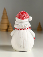 Фигурка светящаяся «Дед Мороз в шубке с помпонами» - Фото 3