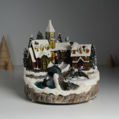 Фигурка светящаяся «Зимние забавы» - Фото 2