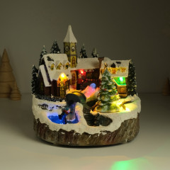 Фигурка светящаяся «Новогодняя улочка» - Фото 1