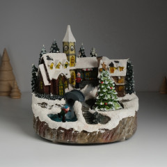 Фигурка светящаяся «Новогодняя улочка» - Фото 2