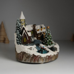 Фигурка светящаяся «Новогодняя улочка» - Фото 3