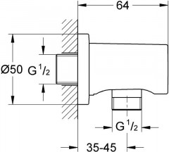 Подключение для душевого шланга - Фото 3