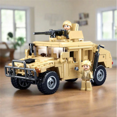 Конструктор пластиковый «Model Bricks Humvee H1» - Фото 6