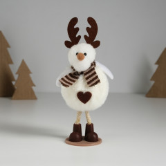 Фигурка «Олень с сердечком в шарфике» - Фото 1
