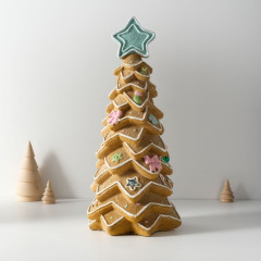 Фигурка «Ёлочка из пряников с новогодними украшениями и звездой» - Фото 5