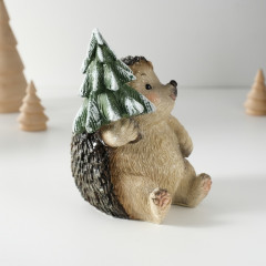 Фигурка «Милый ёжик с ёлочкой» - Фото 2