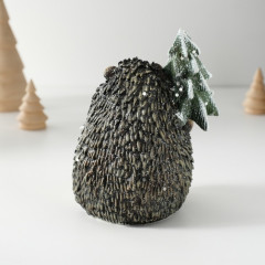 Фигурка «Милый ёжик с ёлочкой» - Фото 3