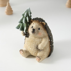 Фигурка «Милый ёжик с ёлочкой» - Фото 4
