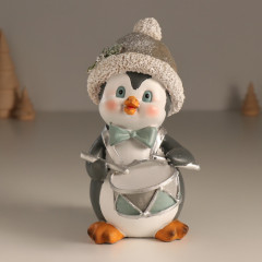 Фигурка «Пингвин в шапке с еловой веткой» - Фото 1