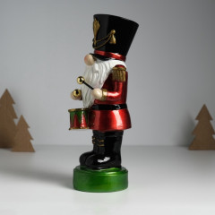 Фигурка «Щелкунчик-гусар в красном мундире с барабаном» - Фото 3