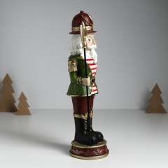 Фигурка «Щелкунчик-король в зелёном мундире, с алебардой» - Фото 2