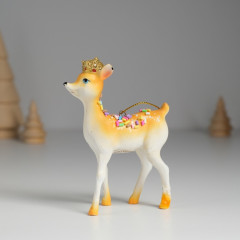 Фигурка-подвеска «Олень в короне, с посыпкой» - Фото 2