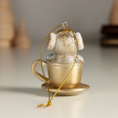 Фигурка-подвеска «Пингвинёнок в чашке» - Фото 3