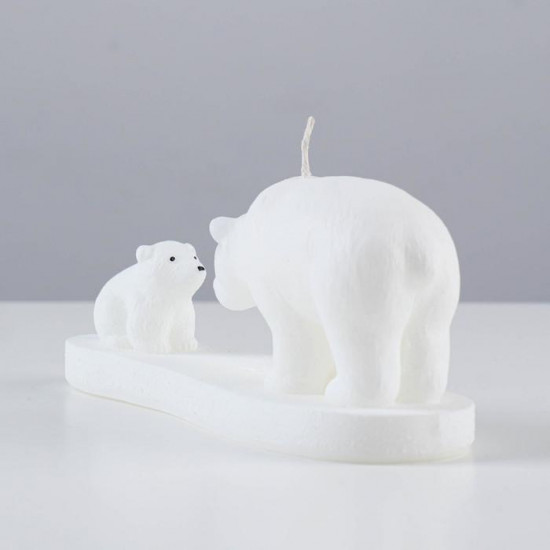 Свеча декоративная «Медведица и медвежонок»