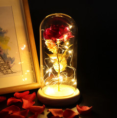 Ночник «Роза в стеклянной колбе» - Фото 3