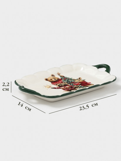 Тарелка «Сказки зимнего леса»