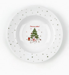 Тарелка «Новогодние истории» - Фото 1