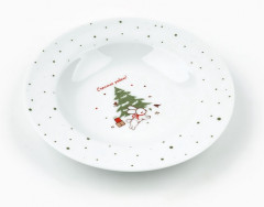 Тарелка «Новогодние истории» - Фото 3