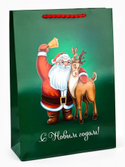 Пакет подарочный «Новогодний» - Фото 1